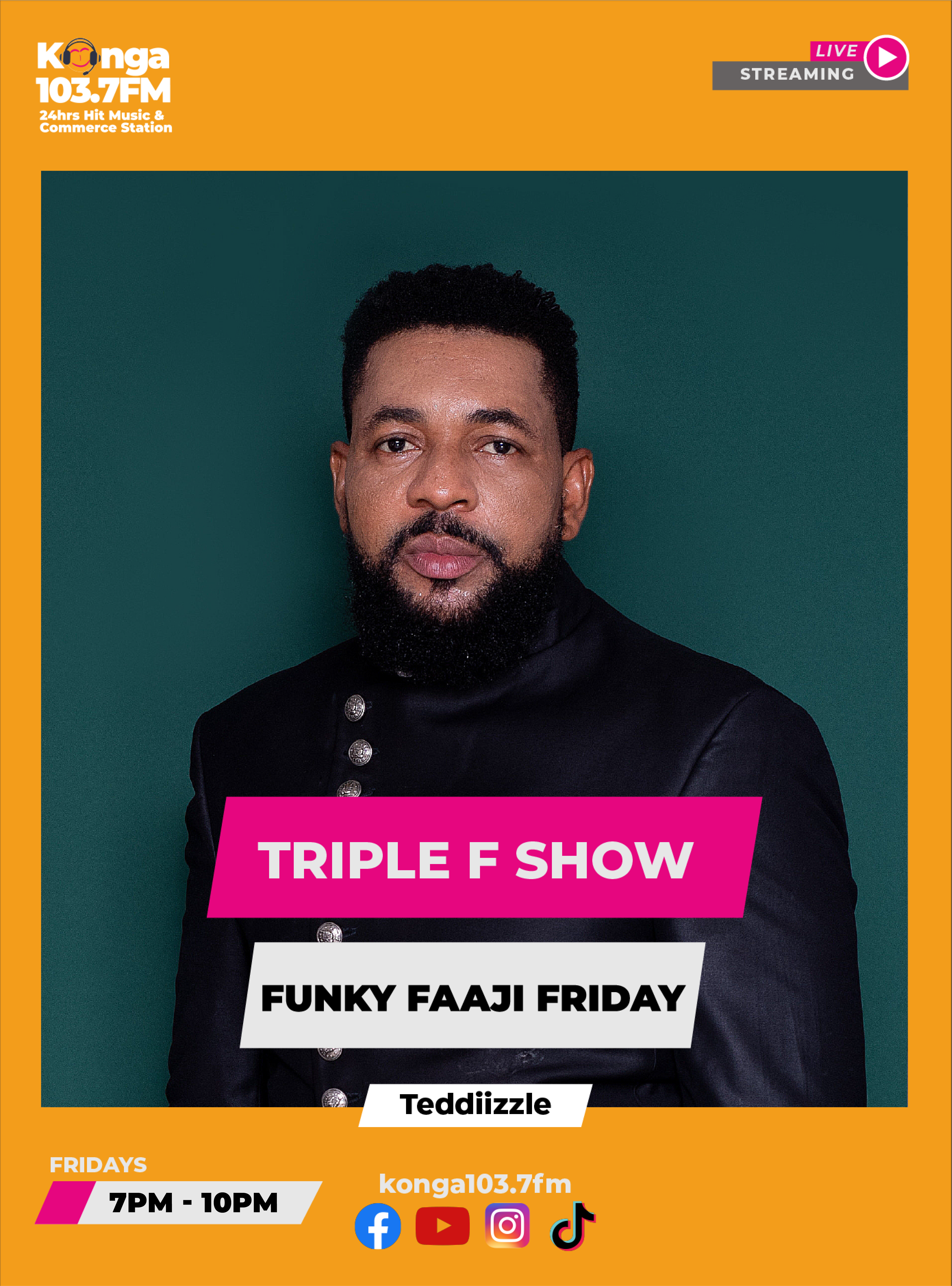 TRIPLE F SHOW (FUNKY FAAJI FRIDAY)